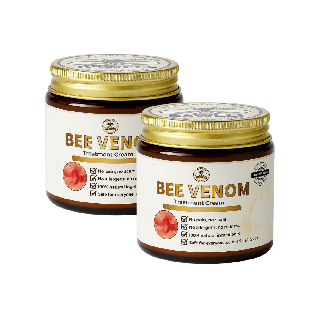 Dile adios a manchas y arrugas y luce más radiante con nuestra crema con veneno de abeja.